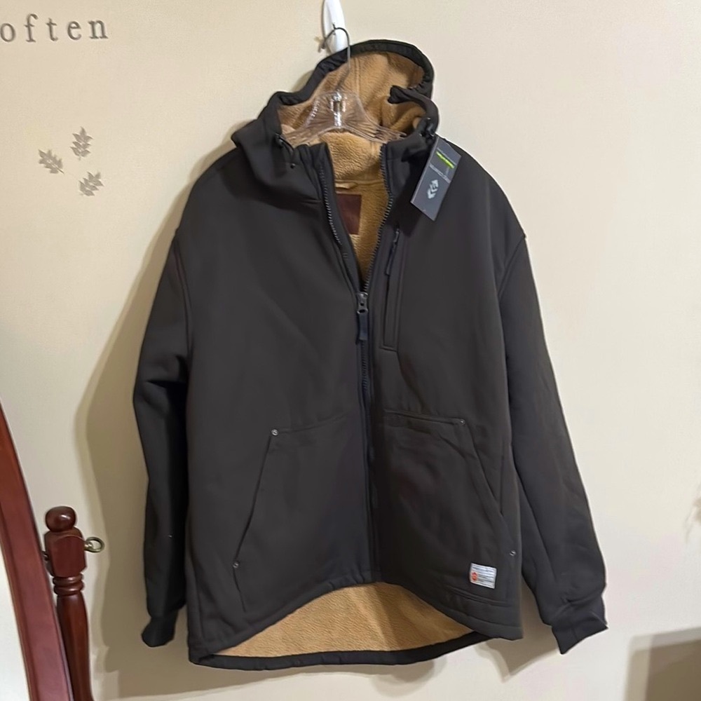 Free Country Mens Wind River‎ Burly Canvas Soft-shell Jacket XXL